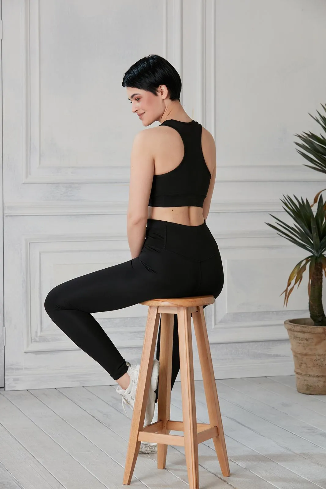 Womens 501 Leggings Black