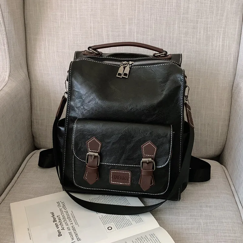 Women's Comfortable Fashion Style Retro Batch Backpacks