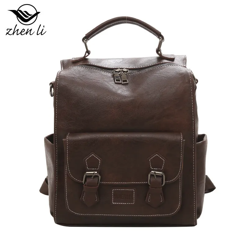 Women's Comfortable Fashion Style Retro Batch Backpacks