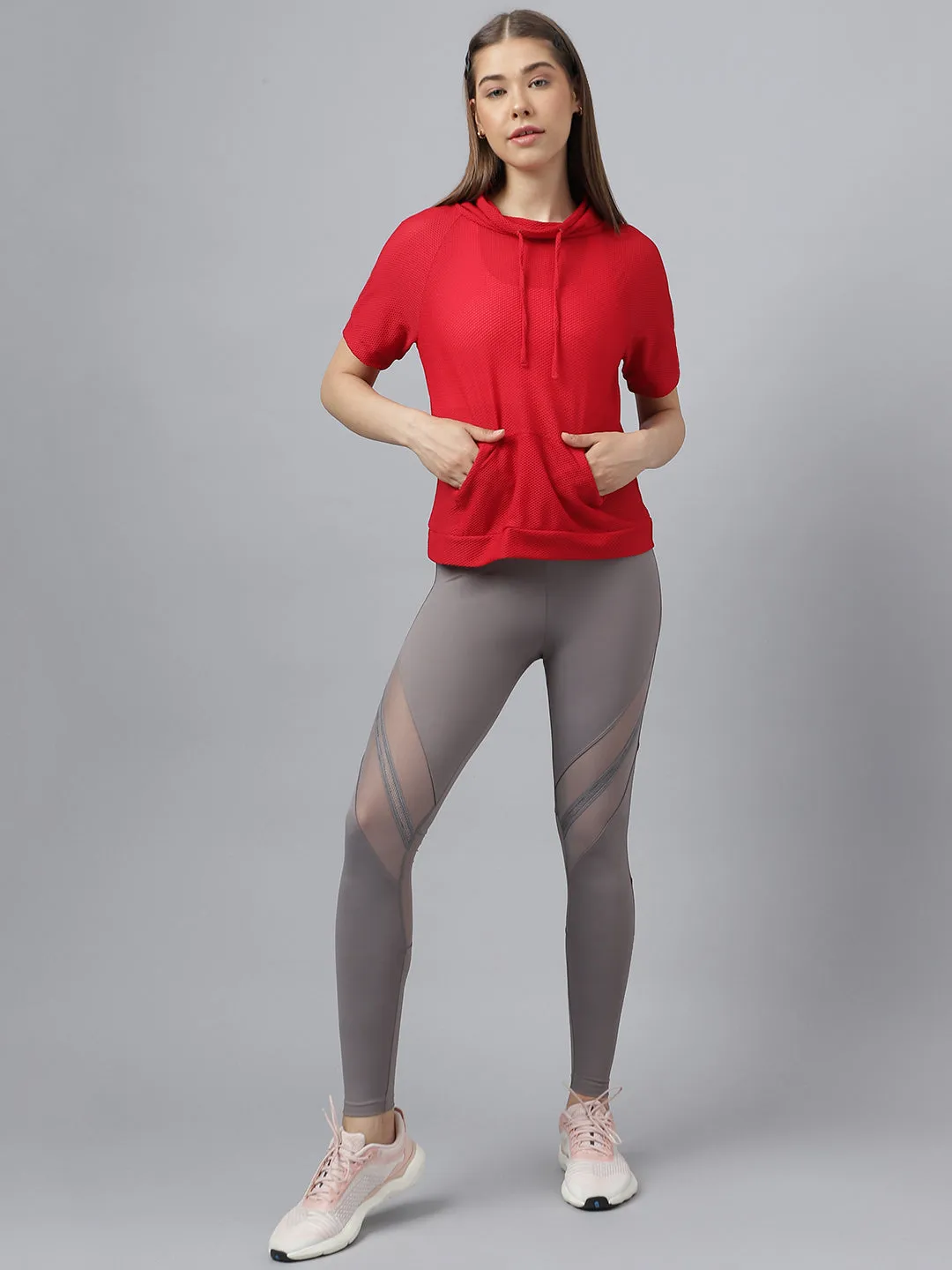Women's self design sweat top