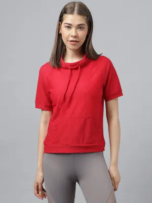 Women's self design sweat top