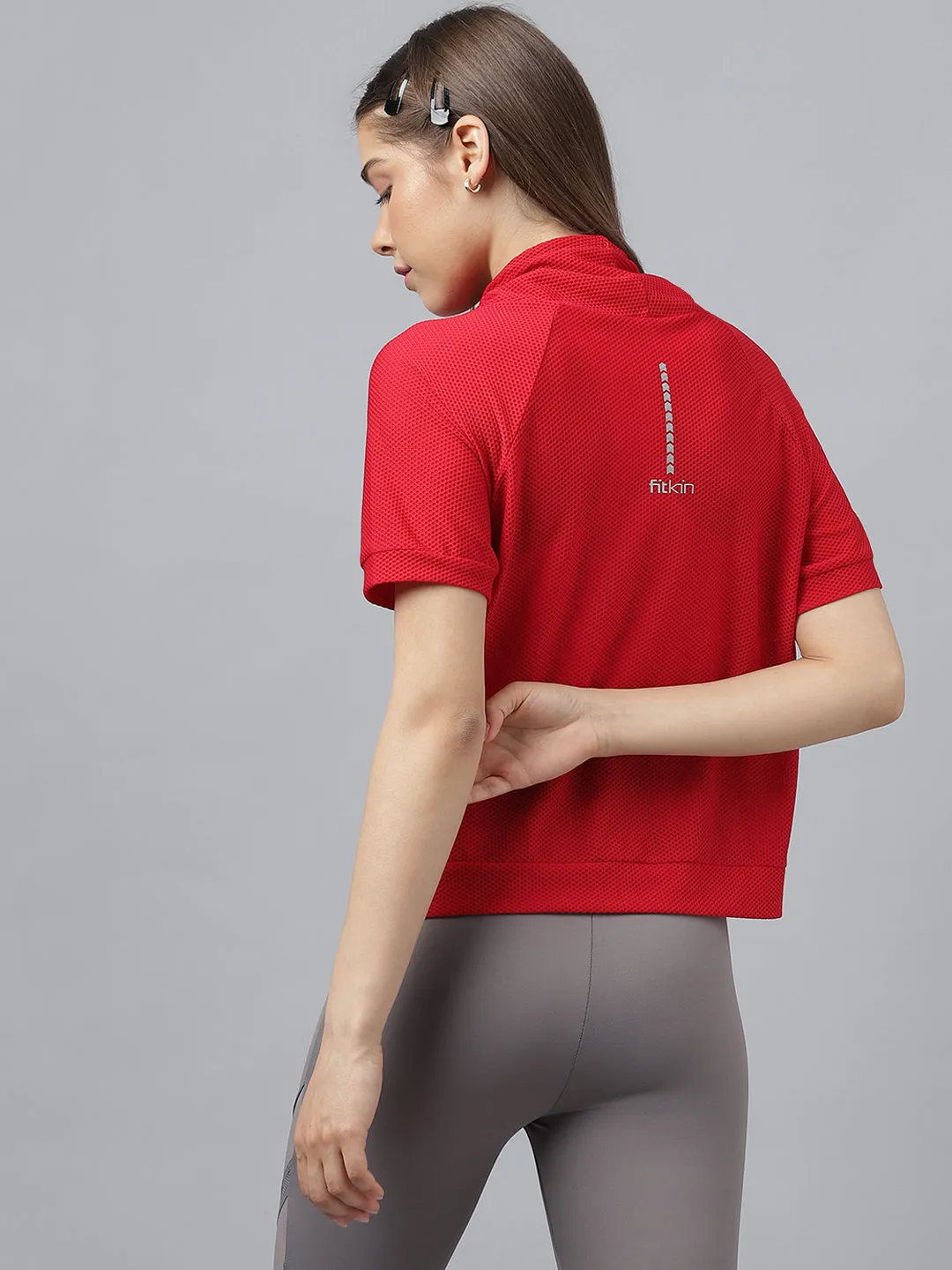 Women's self design sweat top