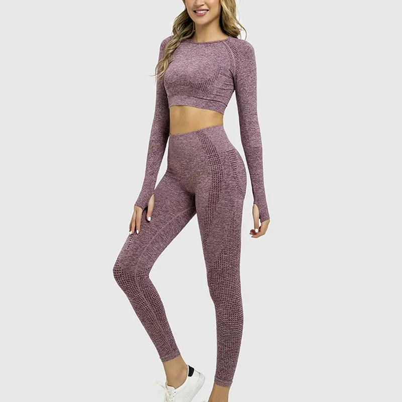 Women's Vital Long Sleeve Yoga Set
