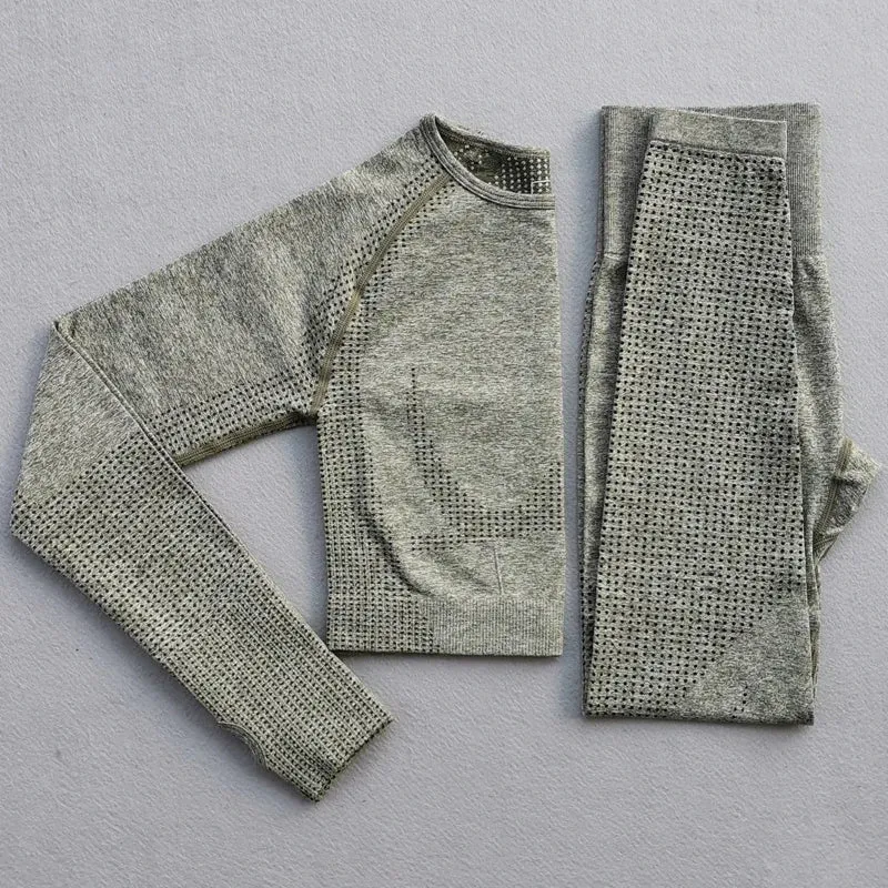 Women's Vital Long Sleeve Yoga Set