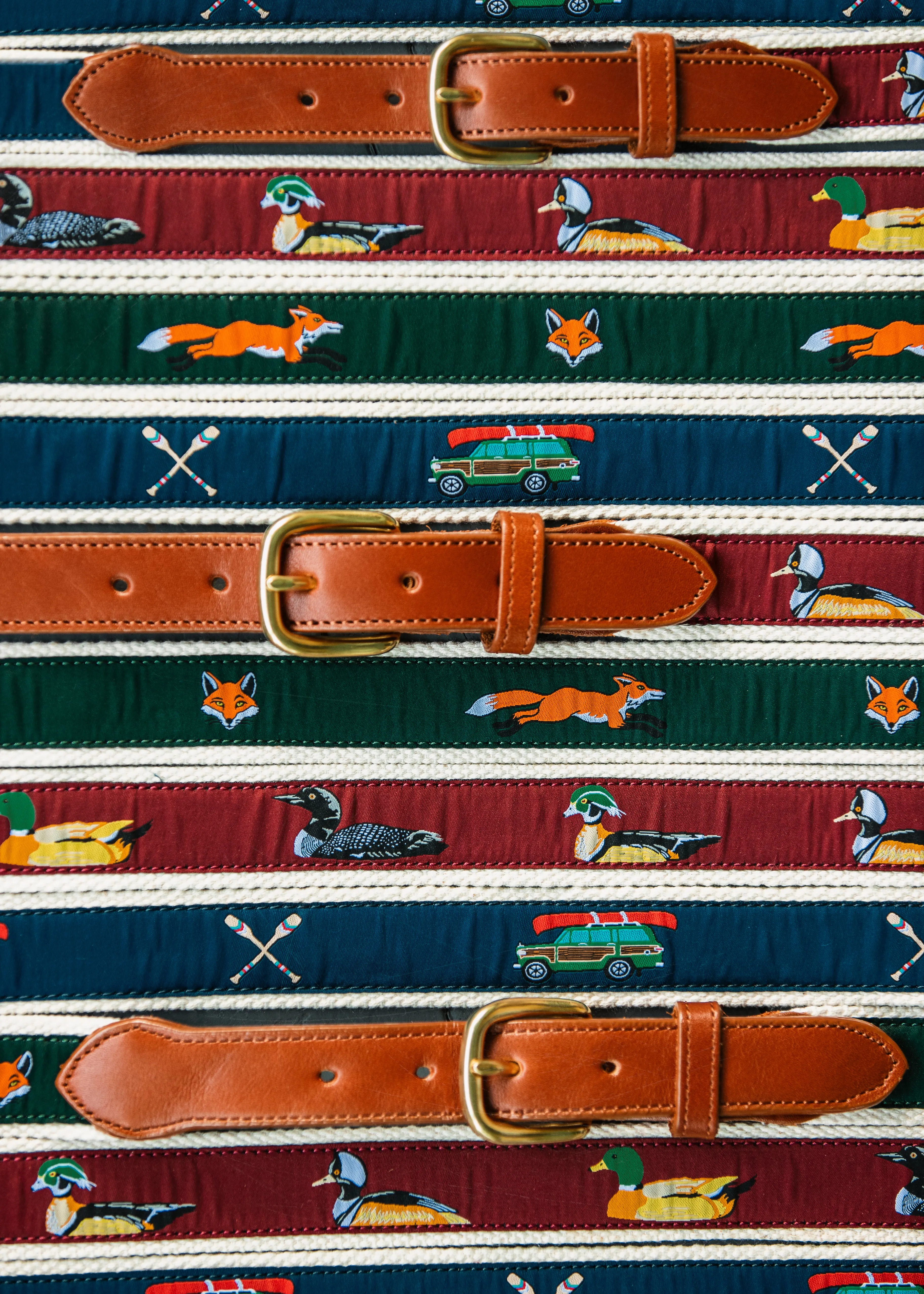 Woody Ribbon Belt