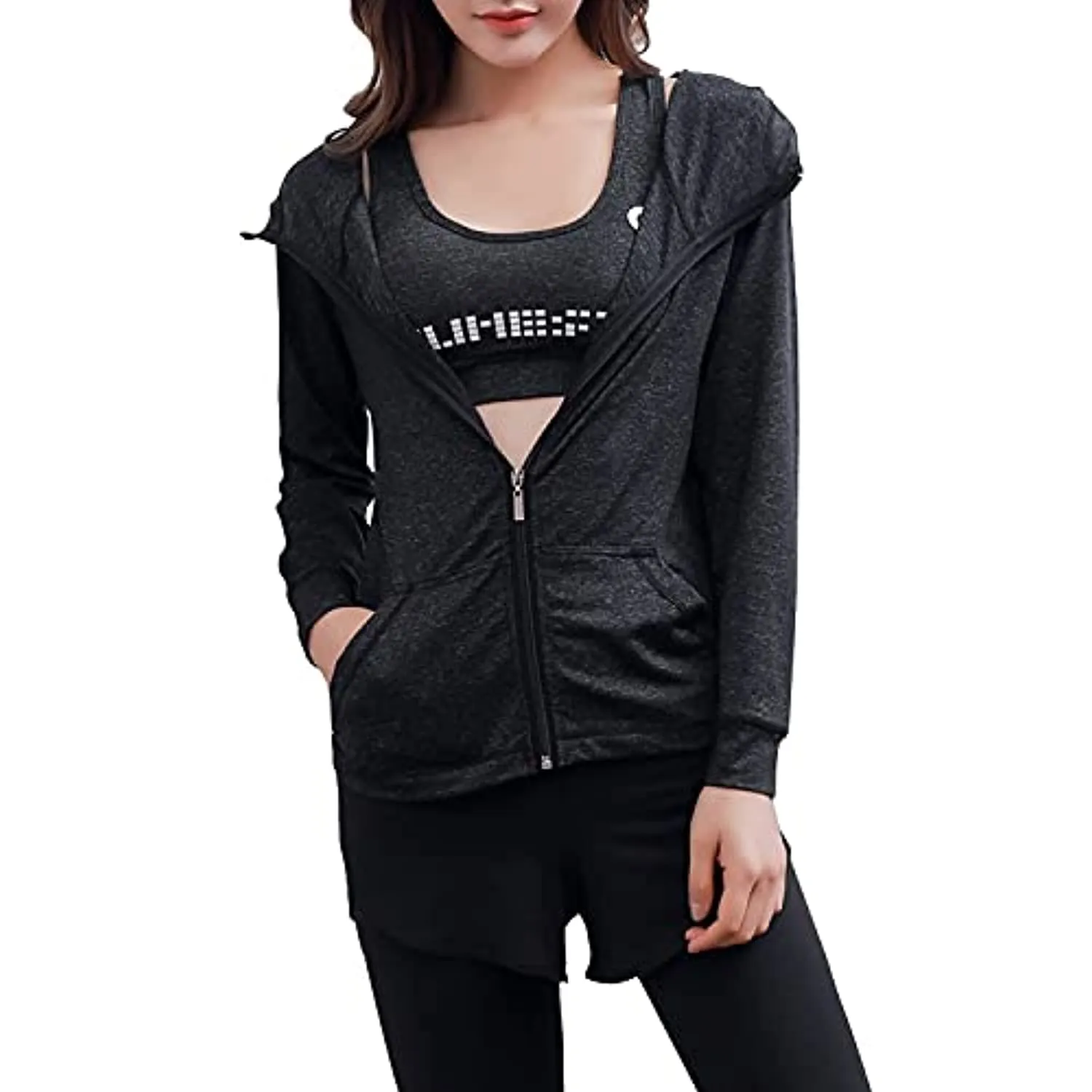 Workout Sets for Women Clothes Tracksuit Sport Yoga Fitness Gym Tennis Exercise Workout Clothes Athletic Activewear Sets