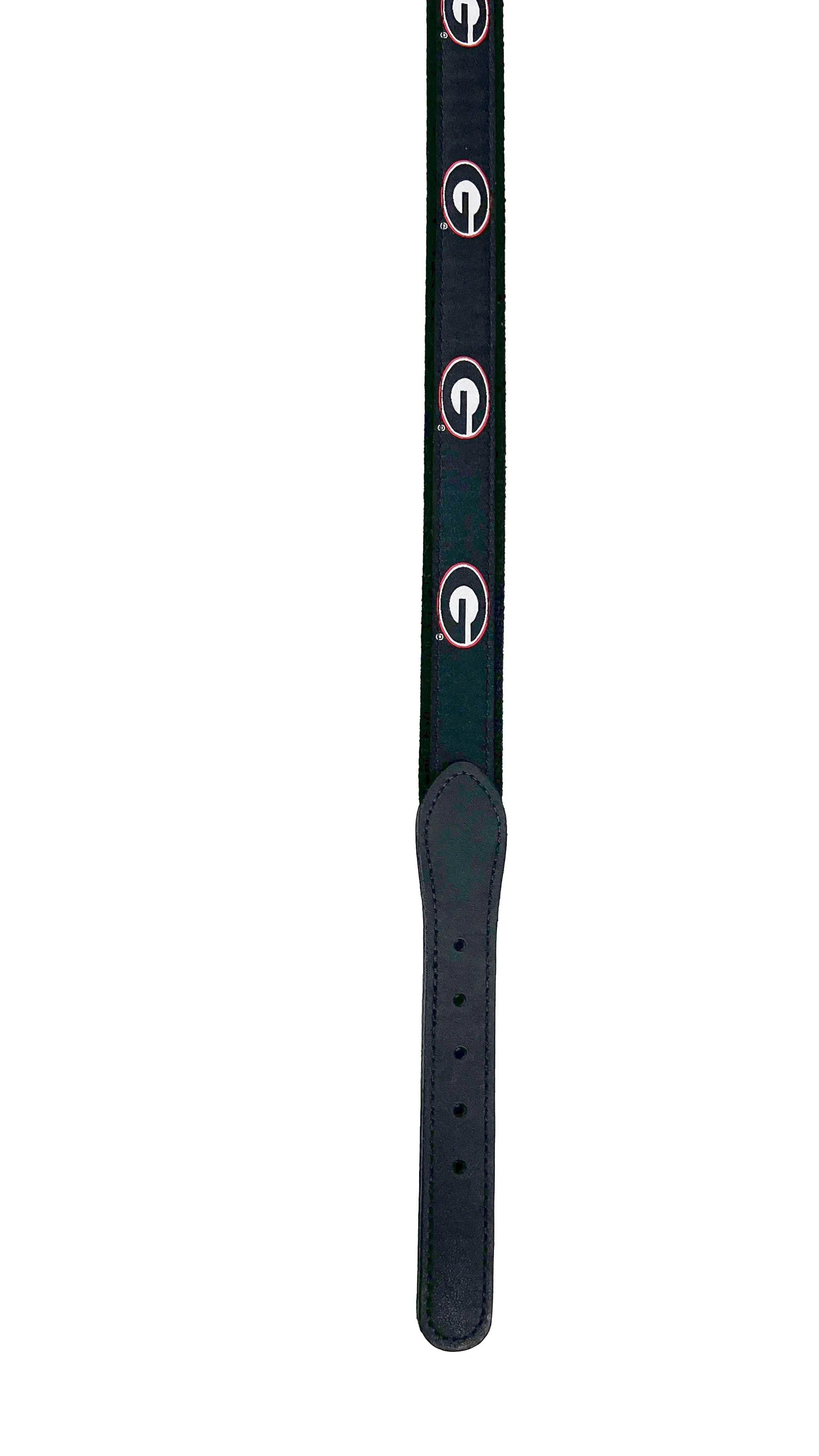 Zeppro University of Georgia Ribbon Belt - Black