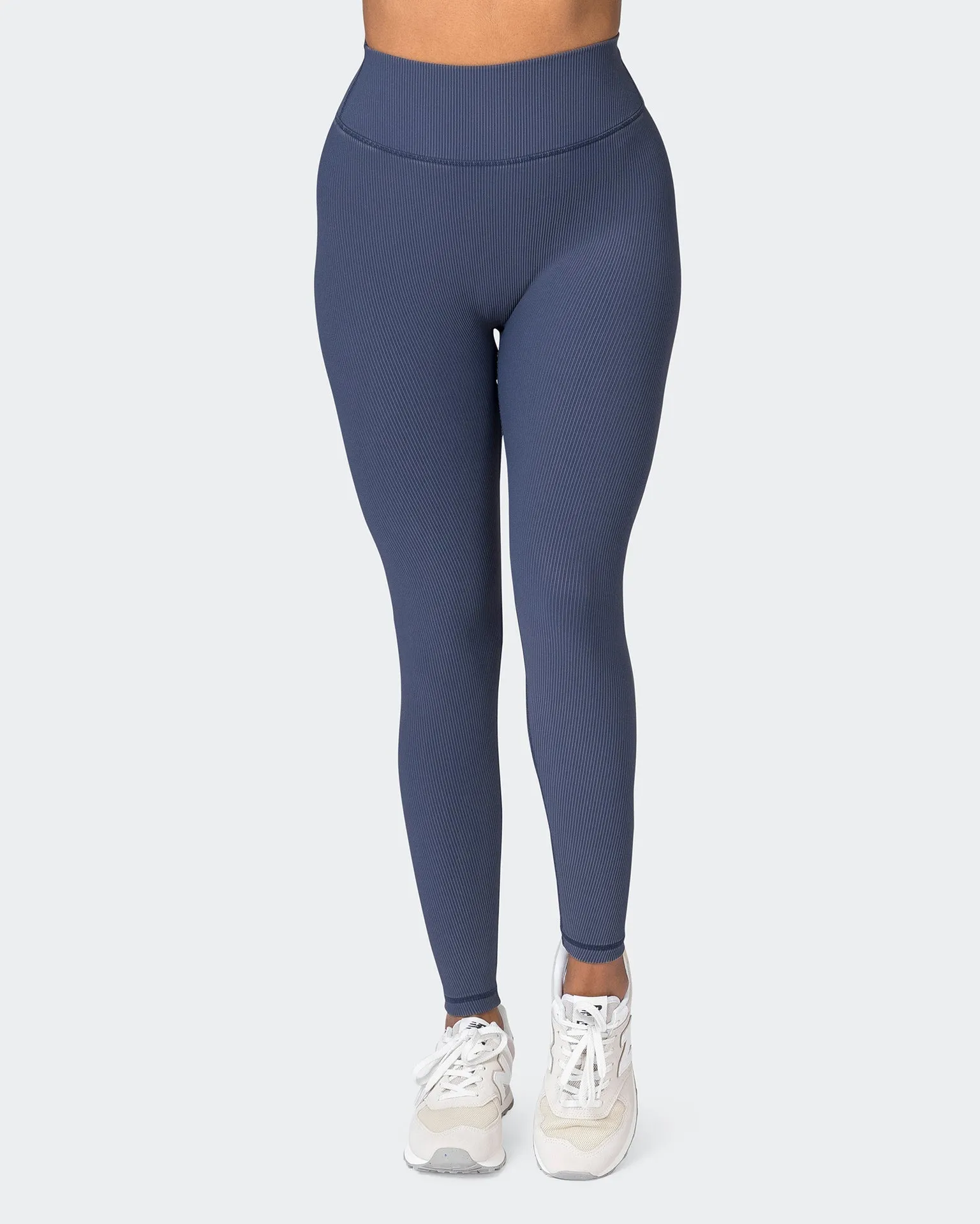 Zero Rise Vintage Rib Ankle Length Leggings - Washed Spellbound